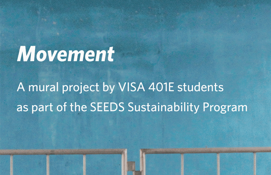 Animation Mural Rose Garden