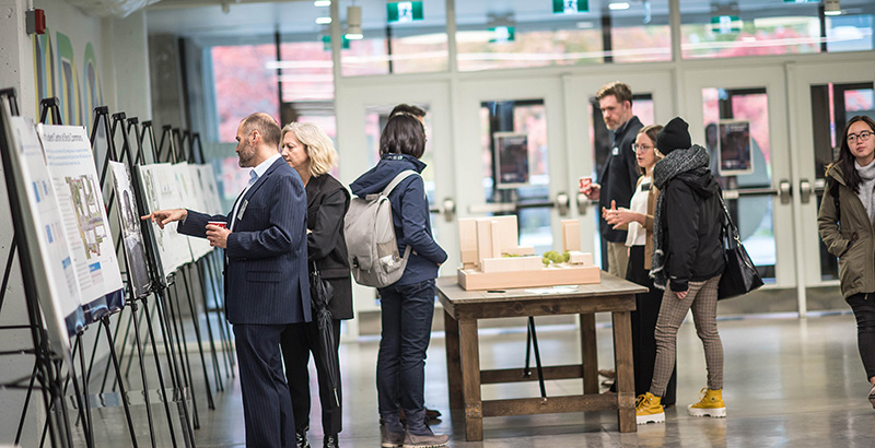 An development permit open house at the UBC Life Building