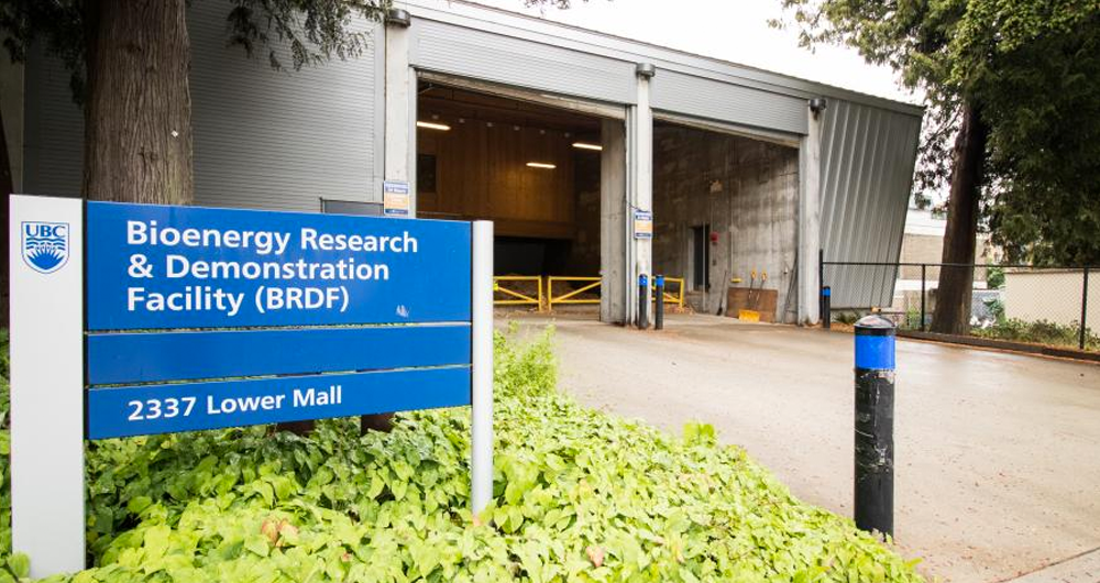 The Bioenergy Research and Demonstration Facility at UBC