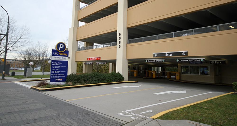 UBC parking lot