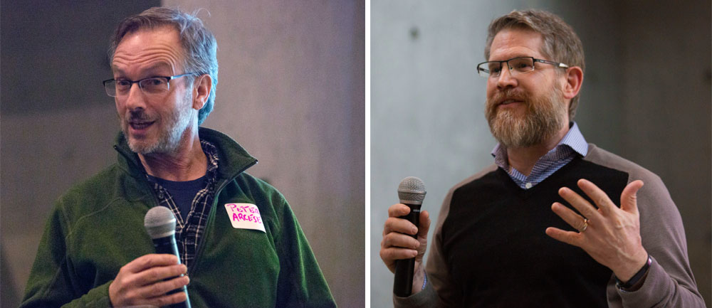 SB speakers peter and john