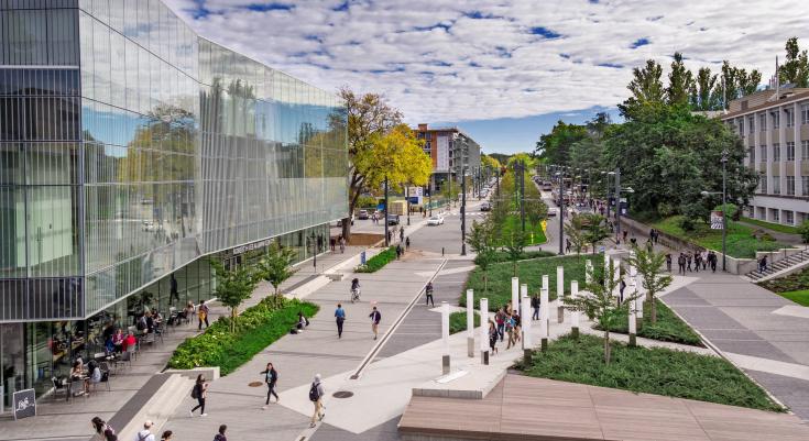 aerials fall 2016 Robert H. Lee alumni center