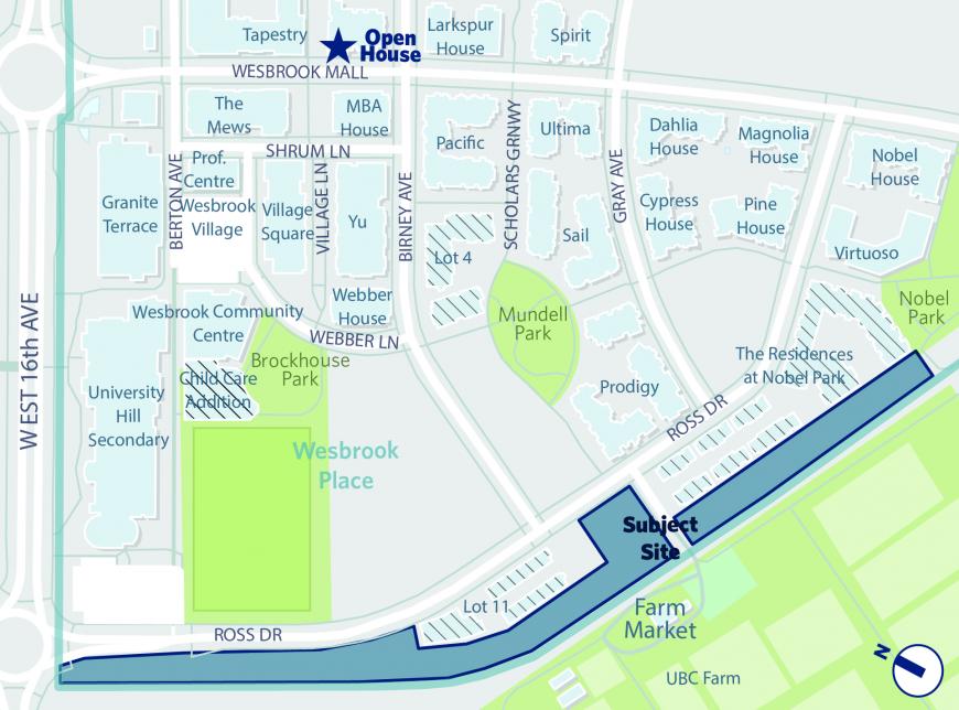 UBCmap greenway project banner