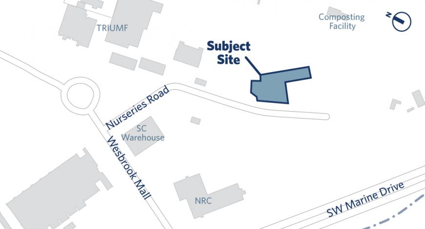 map showing where the PARC is