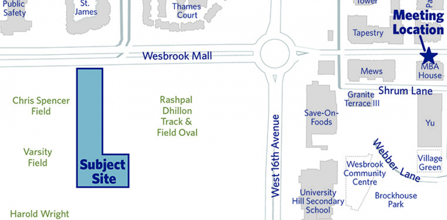 Map showing where the field was placed