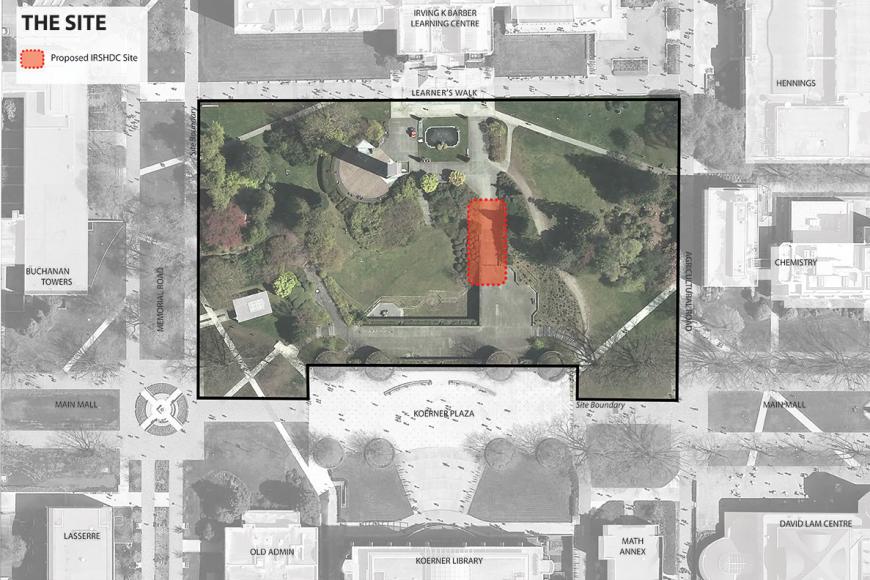 map of library garden