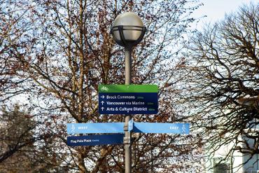 Wayfinding Bike Signage