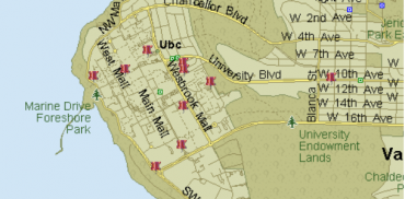Cellular Radio Frequency Study Map