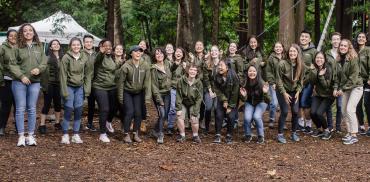 A group of Sustainability Ambassadors