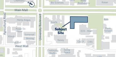 Map showing where the ESB will be placed
