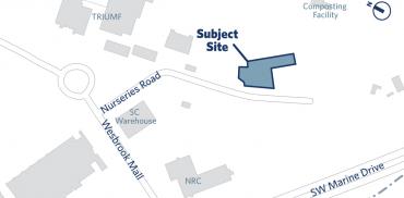 map showing where the PARC is