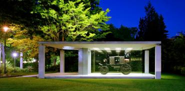 A photo of the Millennium Time Machine at UBC