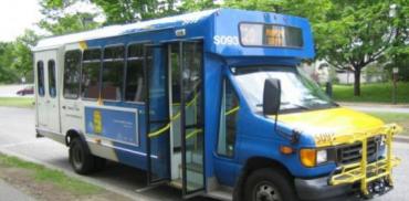photo of the community shuttle