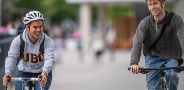 UBC cyclists